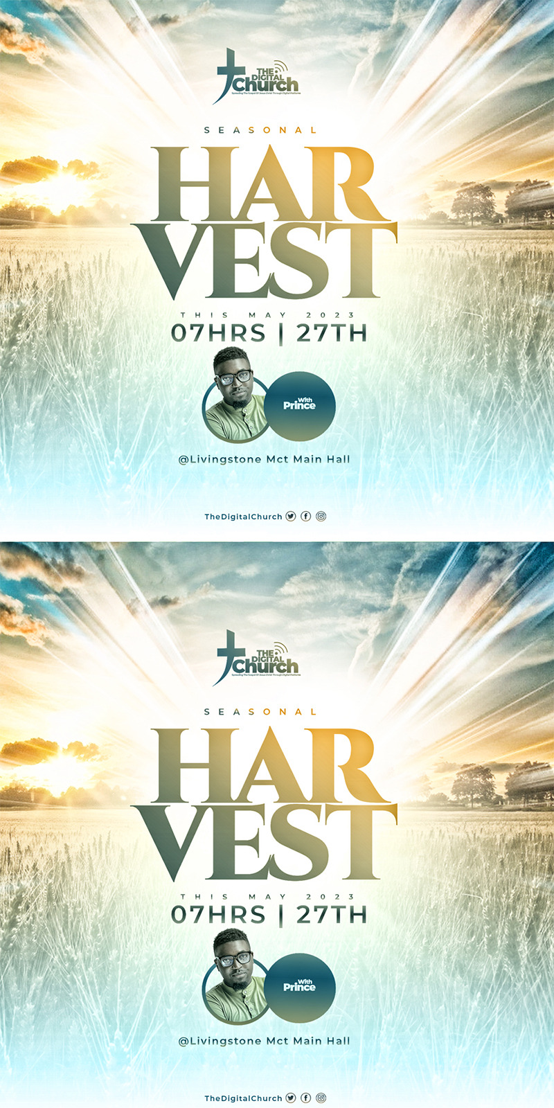 Church flyer template psd - Features Image 1