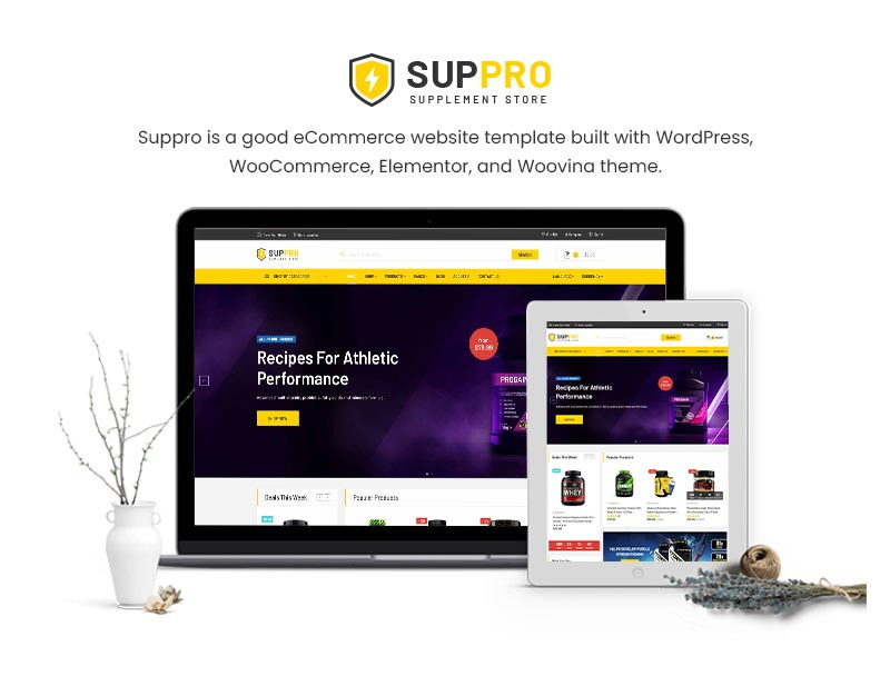 Suppro - Thème WooCommerce pour supplément de santé - Caractéristiques de l’image 1