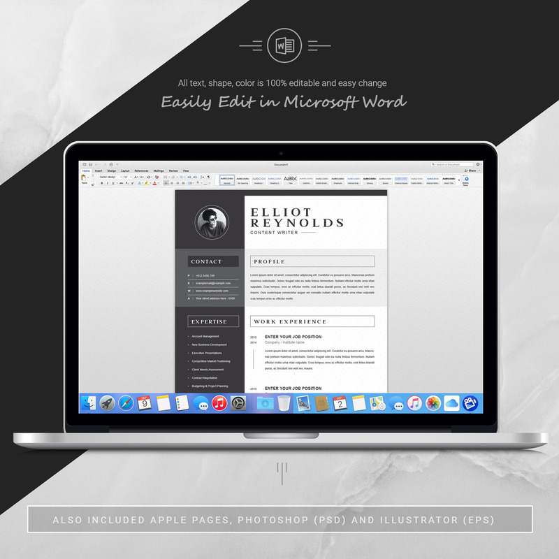 Flliot Printable Resume Templates - Features Image 5
