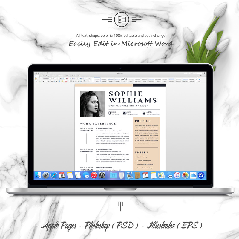 Sophie Williams / CV Şablonu - Features Image 5