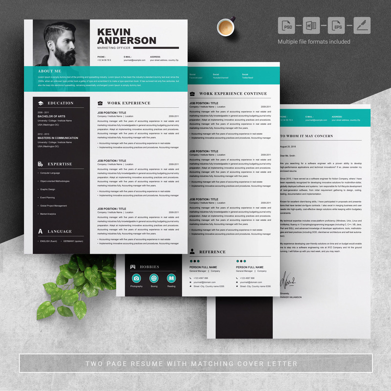 Keven Anderson / CV Template - Features Image 4