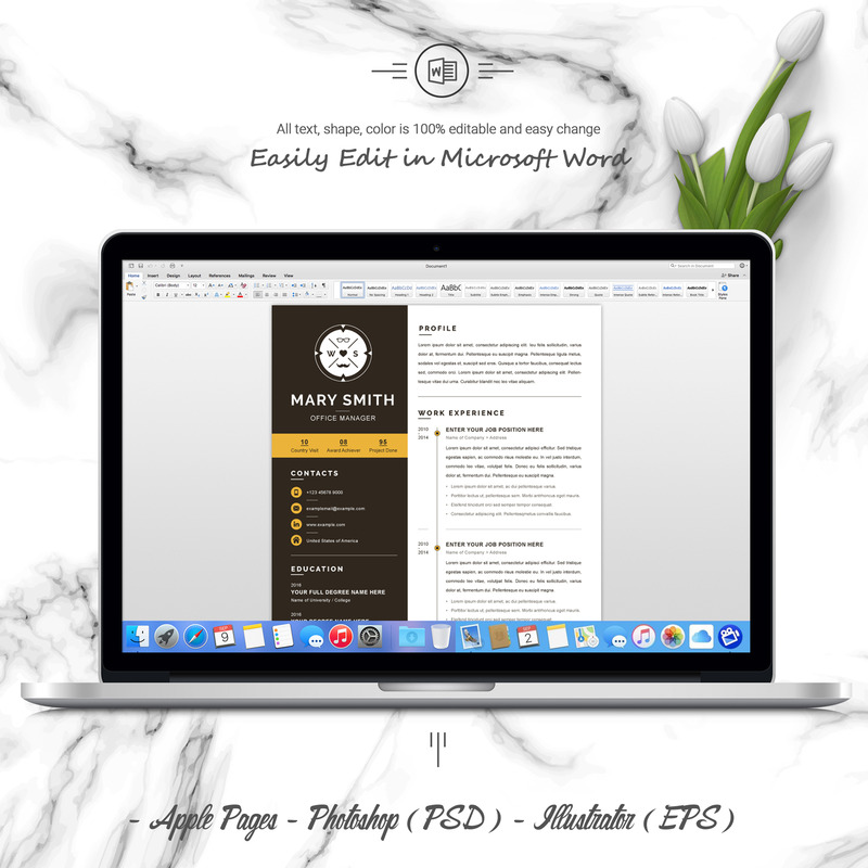 Marry Smith / CV Template - Features Image 5