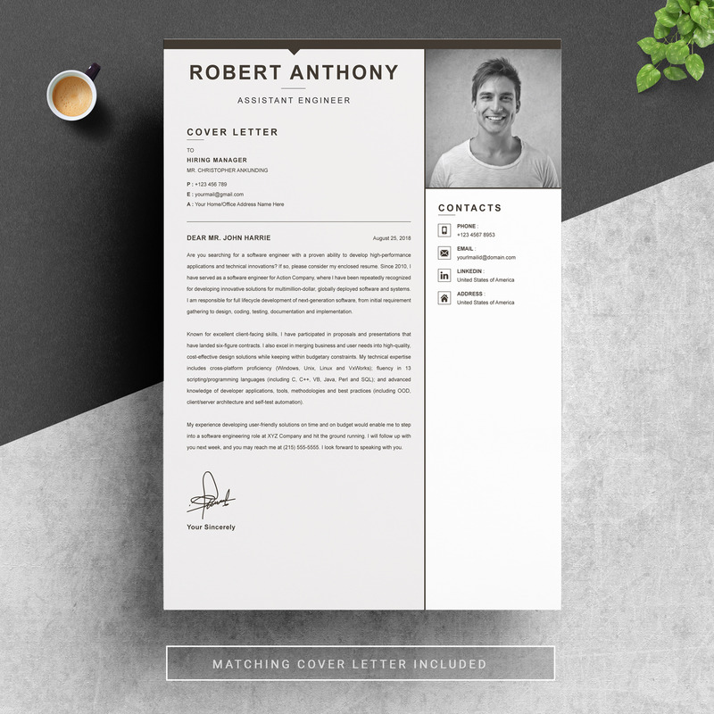 Robert Anthony / Resume Template - Features Image 4