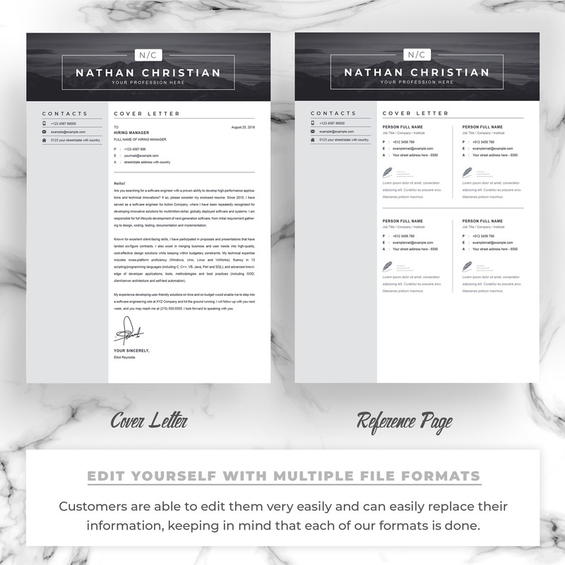 Nathan / Simple Resume Template - Features Image 3