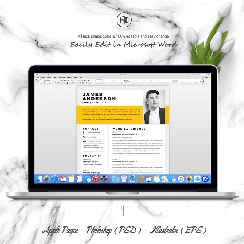 James Anderson / Özgeçmiş Şablonu - Features Image 5