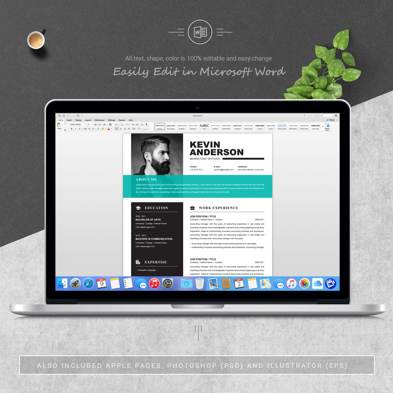 Keven Anderson / CV Template - Features Image 5