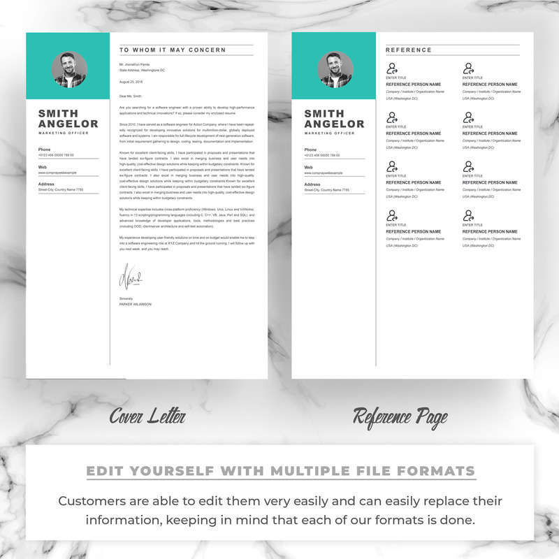 Smith / Professional Resume Template - Features Image 3