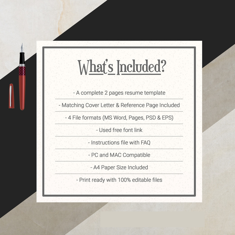 Smith Anthoni / Clean Resume Template - Features Image 6