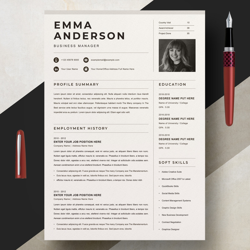 Emma Anderson / Özgeçmiş Özgeçmişi - Features Image 1