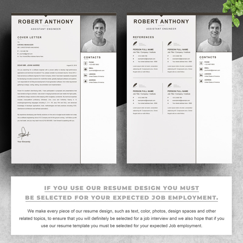 Robert Anthony / Resume Template - Features Image 3