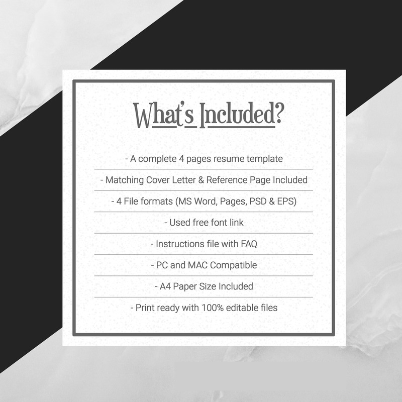 Flliot Printable Resume Templates - Features Image 6