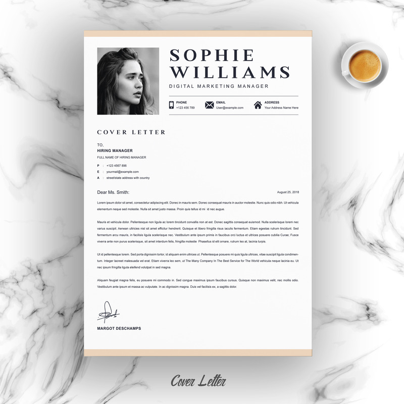 Sophie Williams / CV Şablonu - Features Image 4