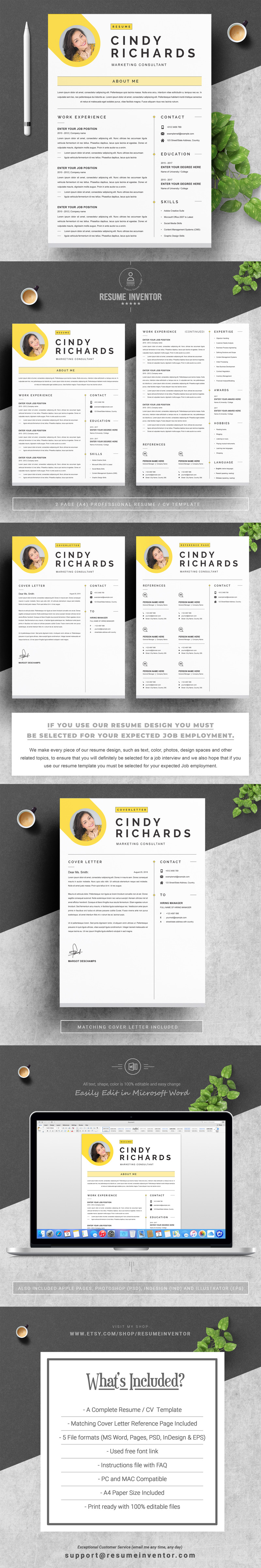 Curriculum Vitae Template | Resume - Features Image 1