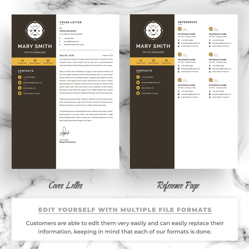 Marry Smith / CV Template - Features Image 3