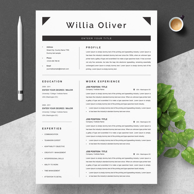 willia oliver / Temiz Özgeçmiş - Features Image 1