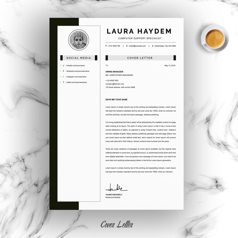 Profesional | Plantilla de CV CV - Características Imagen 4