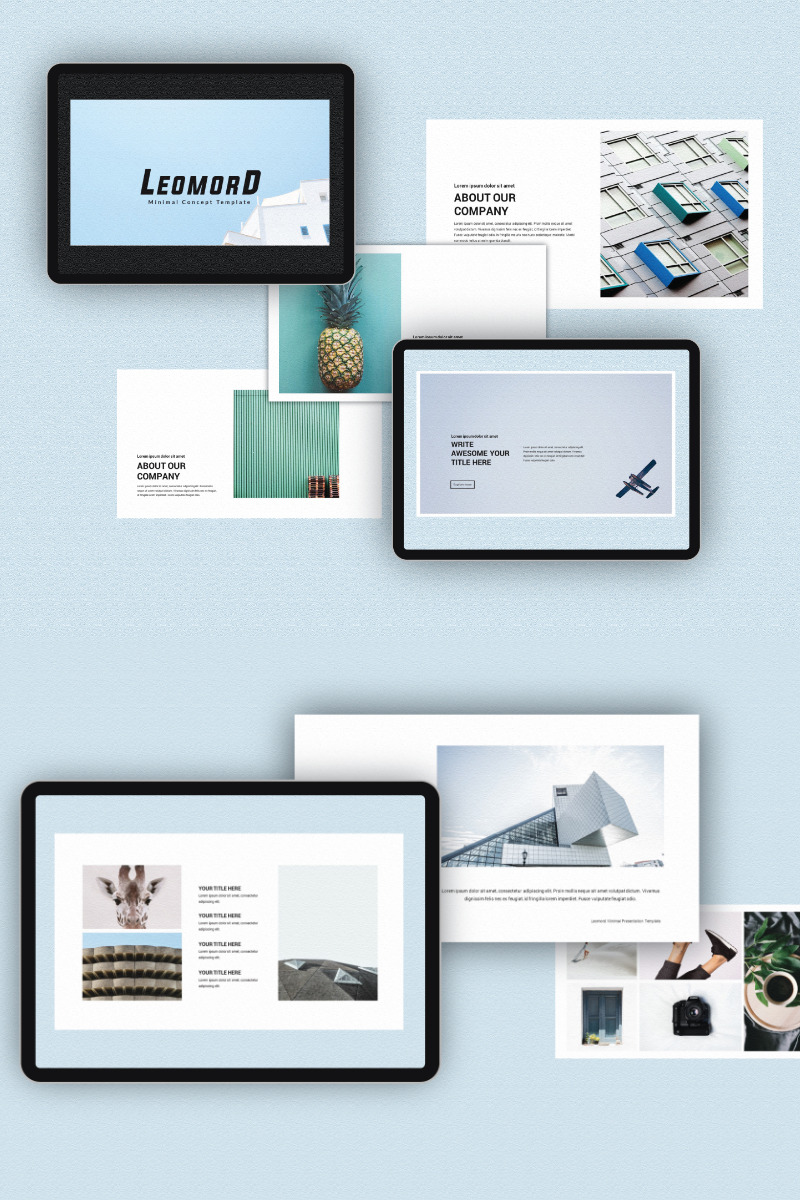 Leomord Keynote prezentációs sablon - Features Image 1