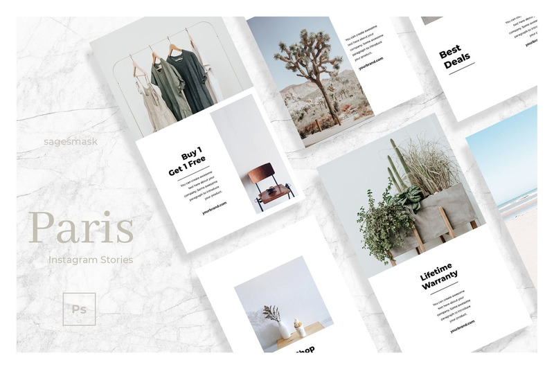 ProParis Instagram Şablonu - Features Image 1