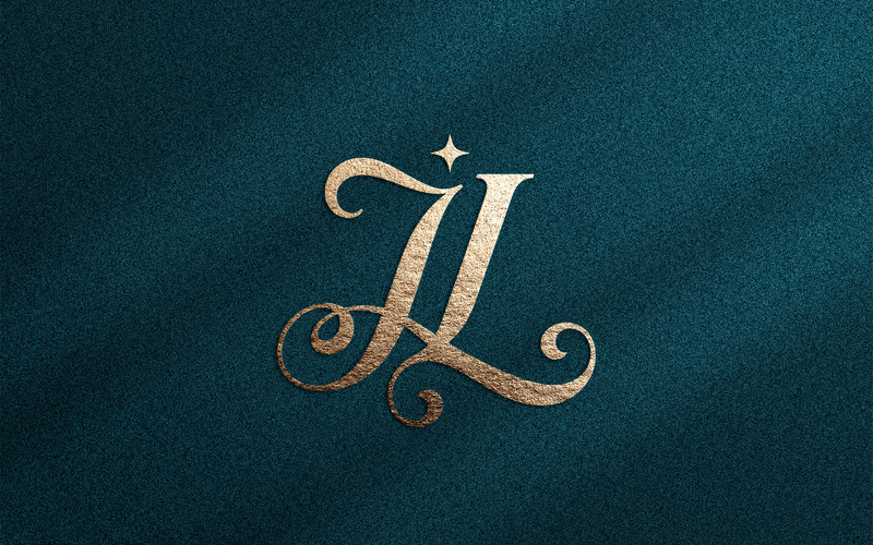 Lyxig JL-monogramlogotyp för kosmetikmärken - Features Image 1