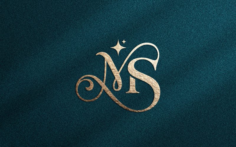 Elegant MS Monogram Lyxig Initialer Logotyp - Features Image 1