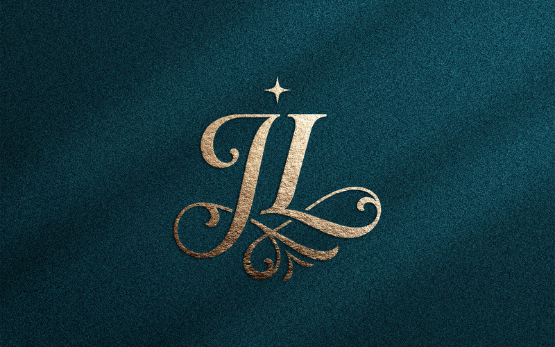 Logotipo de luxo com monograma JL para marcas de beleza. - Features Image 1