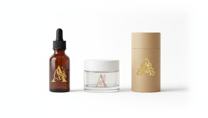 Lyxig bokstav A spa-skönhet kosmetikalogotyp – Elegant feminin monogramkollektion - Features Image 1