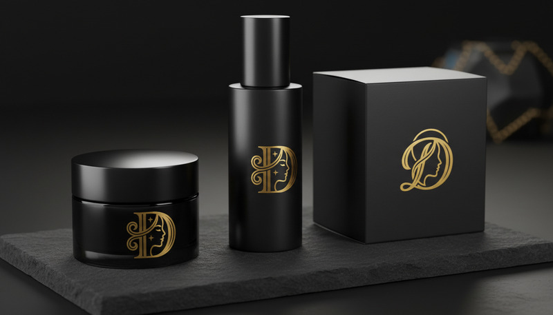 Logo de spa de luxe Lettre D – Collection monogramme élégante et féminine - Caractéristiques de l’image 1