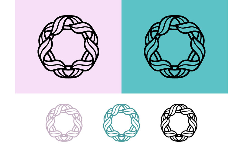 Design a trama circolare per progetti creativi. - Caratteristiche Immagine 1