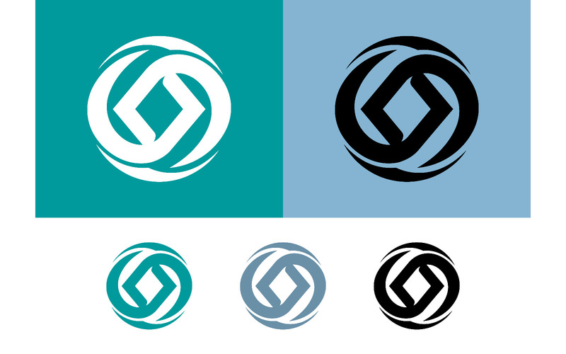 Interlocking circular logo design element. - Features Image 1