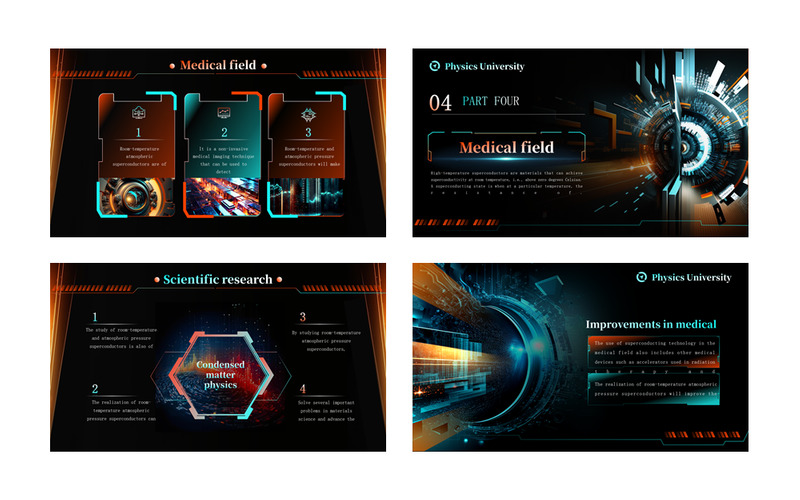 Superconductor Teaching Courseware Popular Science Knowledge PPT - Features Image 5