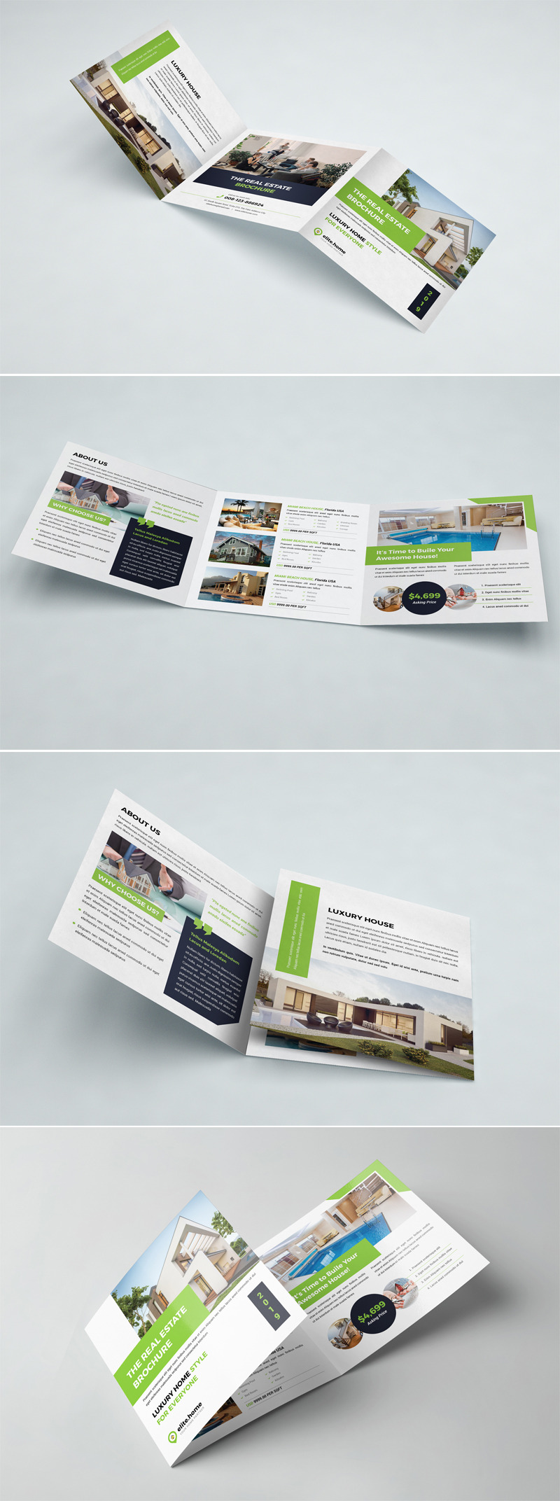 Brochure à trois volets de la place immobilière - Caractéristiques de l’image 1