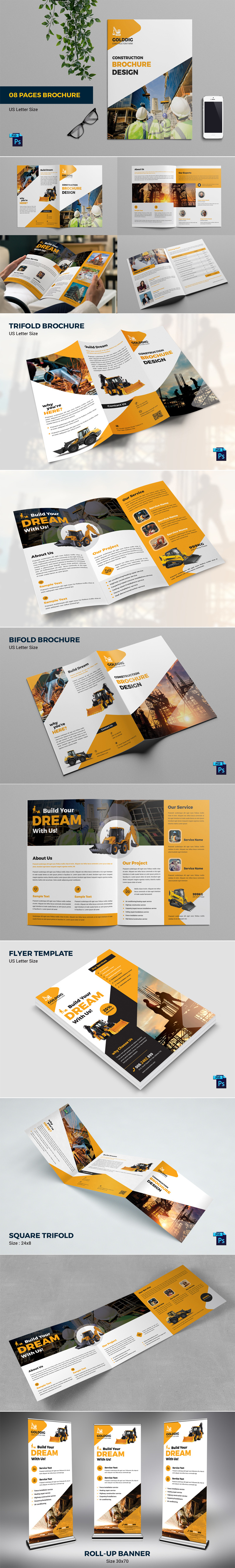 Construction Template Bundle - Features Image 1