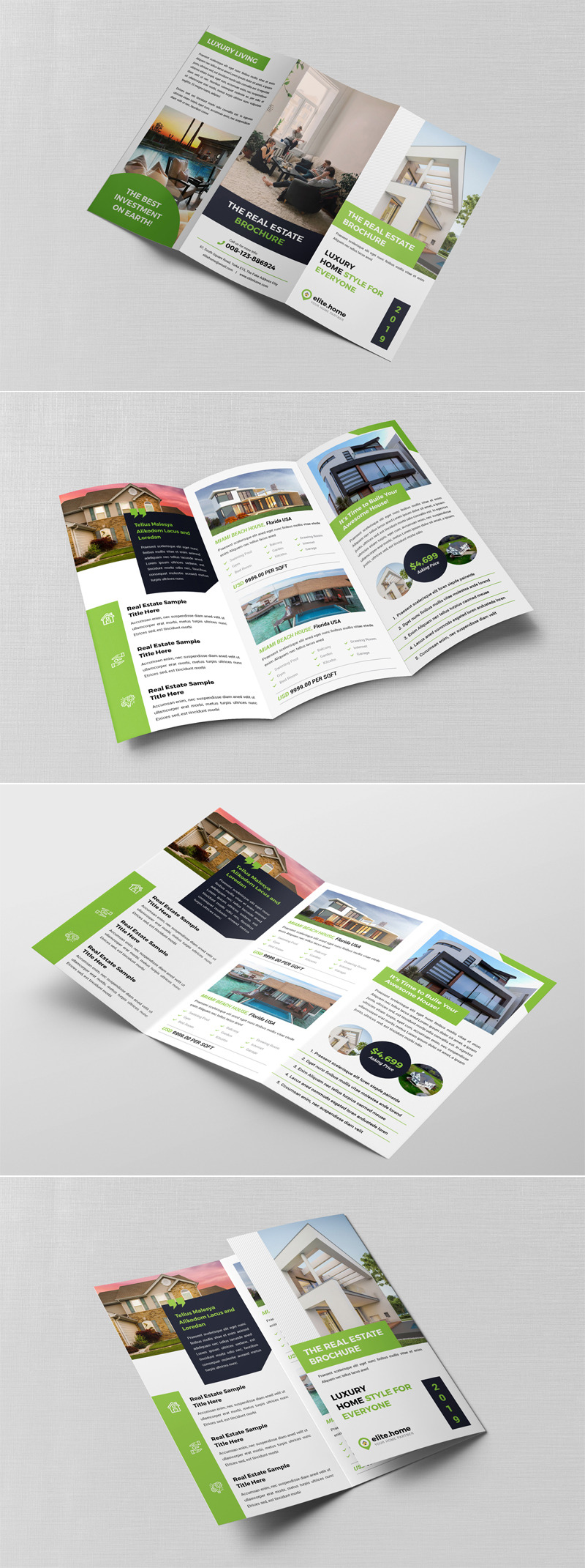 Шаблон брошюры Trifold по недвижимости - Features Image 1