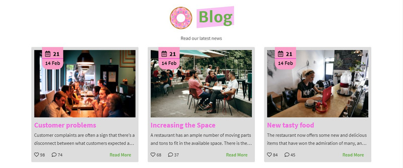 Donuto - Donuts Restaurant Landing Page Template - Features Image 6