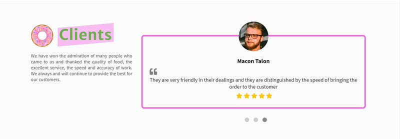 Donuto - Donuts Restaurant Landing Page Template - Features Image 5