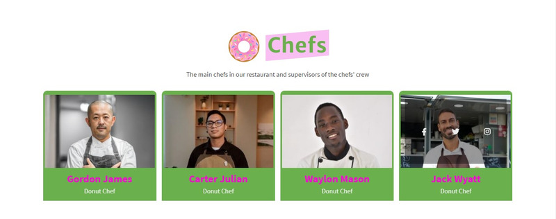 Donuto - Donuts Restaurant Landing Page Template - Features Image 4