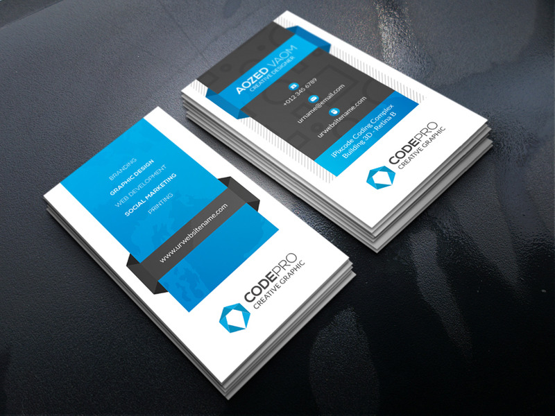 Multipurpose Corporate Business Card Template - Features Image 2