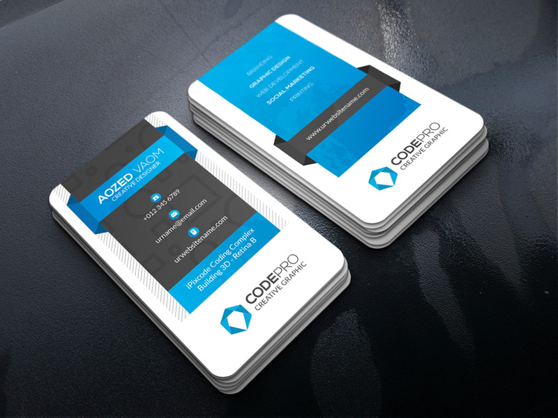 Multipurpose Corporate Business Card Template - Features Image 1