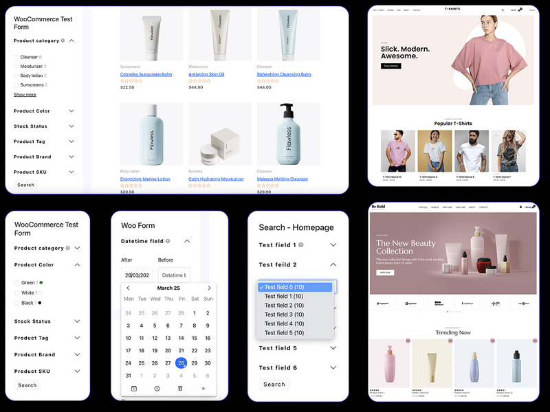 Easy Finder — Advanced Search Plugin for WordPress & WooCommerce - Features Image 1