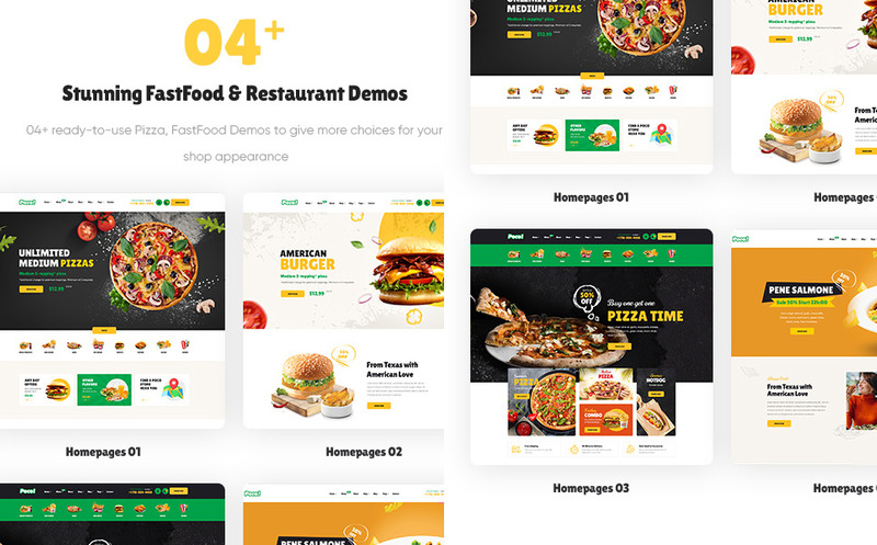 Poco — motyw Fast Food Shopify - Obraz funkcji 1
