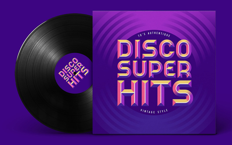 Record Label Color Vector Font 230846 TemplateMonster