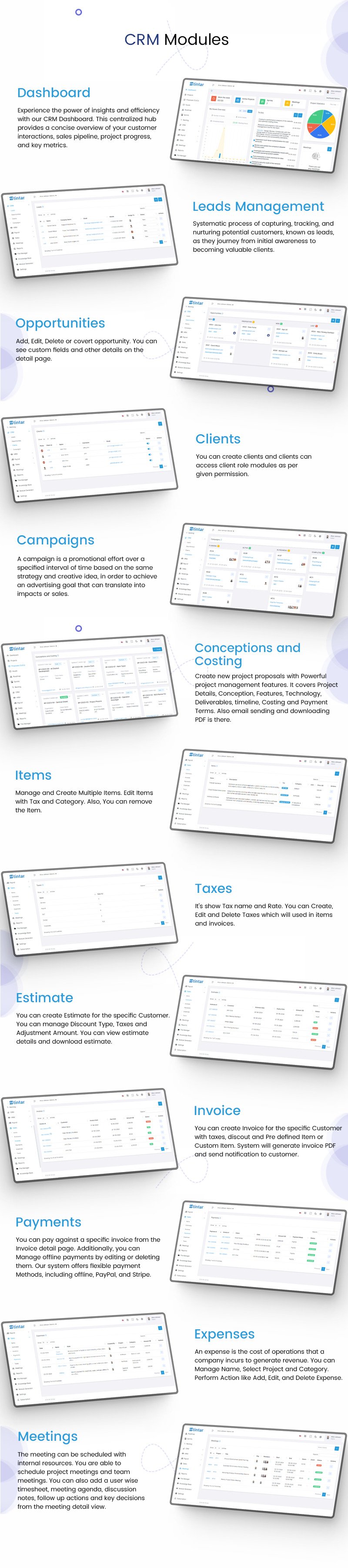 Stintar - Projectmanagement met HRM en CRM - Features Image 3