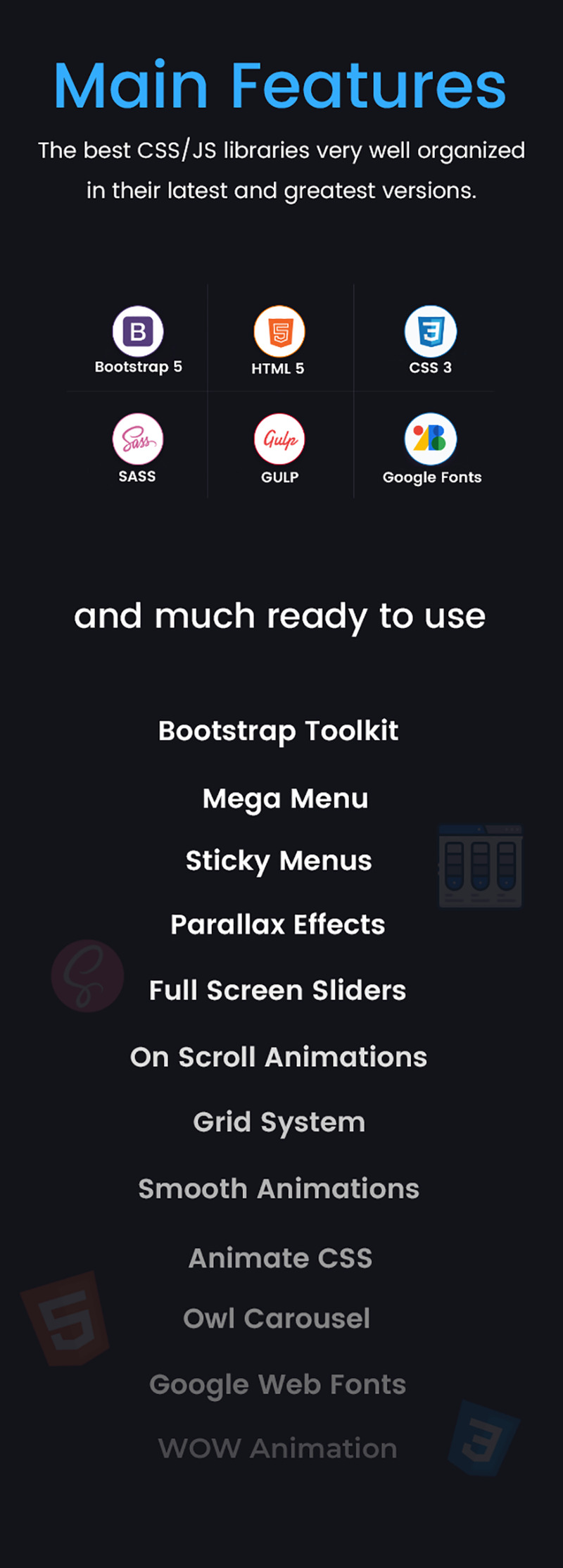 GenAlpha - 数字代理多用途 HTML 模板 - Features Image 4