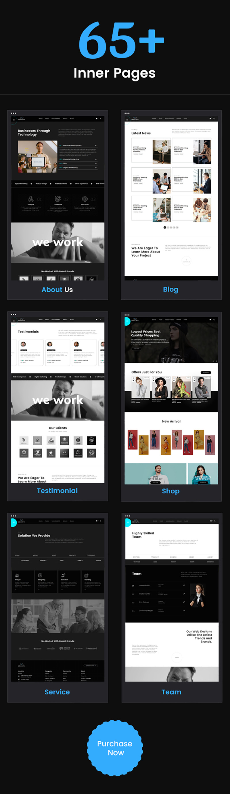 GenAlpha - 数字代理多用途 HTML 模板 - Features Image 3