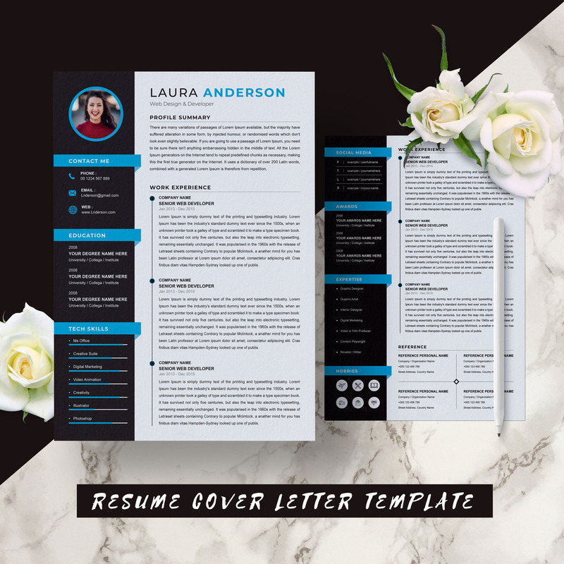 Anderson / Resume CV Template - Features Image 6