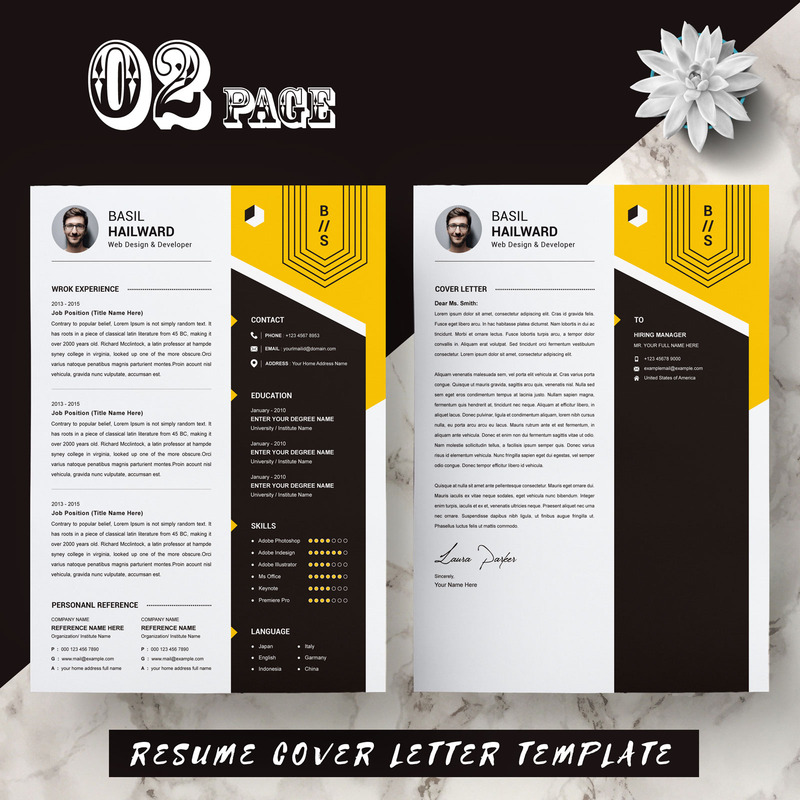 Hailward / Resume Template - Features Image 2