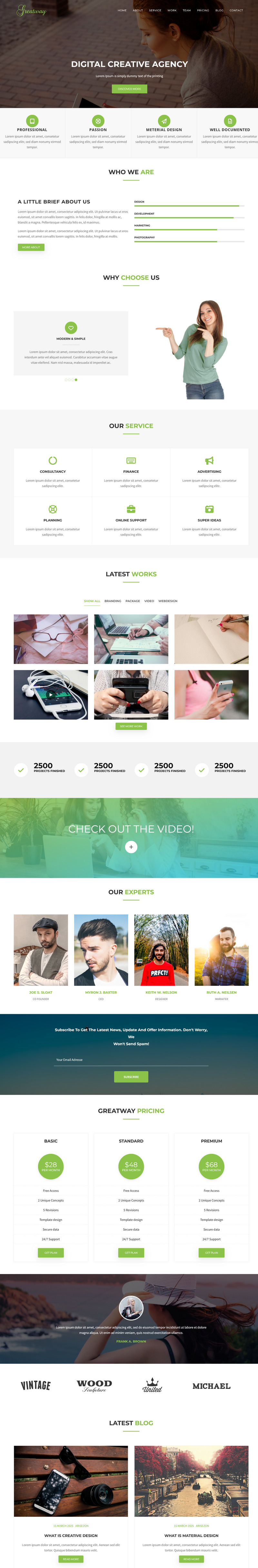 Greatway - Modèle Joomla 5 d'agence de design - Caractéristiques de l’image 1