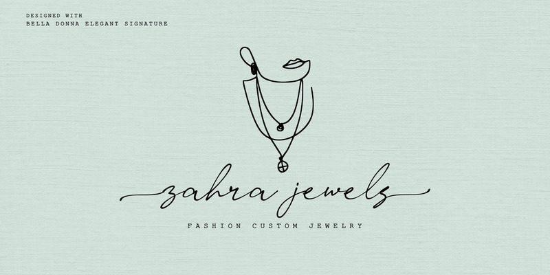 Bella Donna / Firma elegante - Caratteristiche Immagine 9