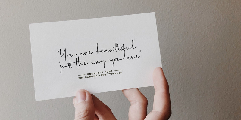 Knoknote / рукописный шрифт - Features Image 7