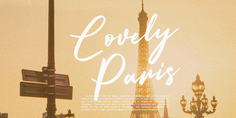 Падающие огни / фирменный шрифт - Features Image 4